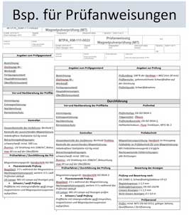 Prüfanweisung 1